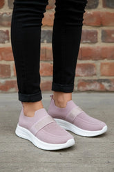 WOMEN SLIP ON TRAINERS ML-25121