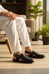 MEN TRADITIONAL PESHAWARI CHAPPAL C-2633