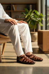 MEN TRADITIONAL PESHAWARI CHAPPAL C-2628