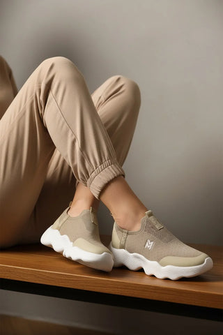 WOMEN SLIP ON TRAINERS ML-2522
