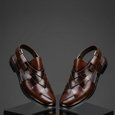 MEN TRADITIONAL PESHAWARI CHAPPAL C-2528