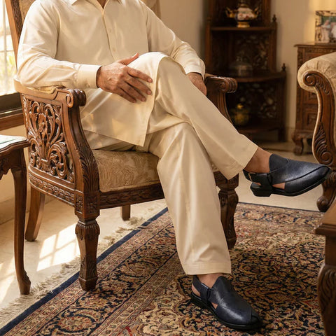 MEN TRADITIONAL PESHAWARI CHAPPAL C-2504