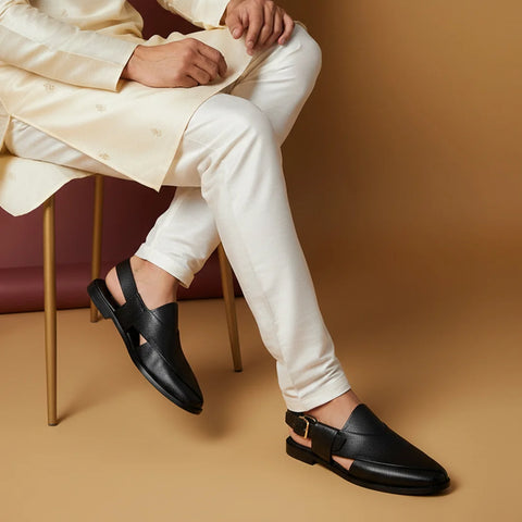MEN TRADITIONAL PESHAWARI CHAPPAL C-2501