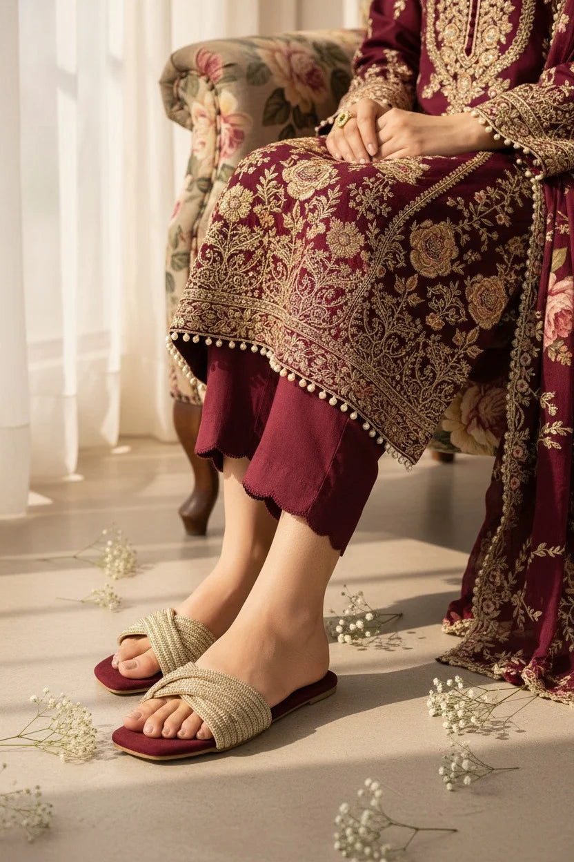 WOMEN FANCY SLIPPER RL-2547