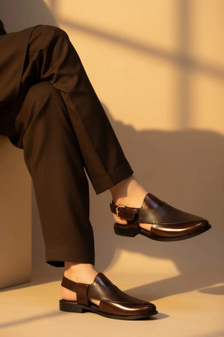 MEN TRADITIONAL PESHAWARI CHAPPAL C-2527