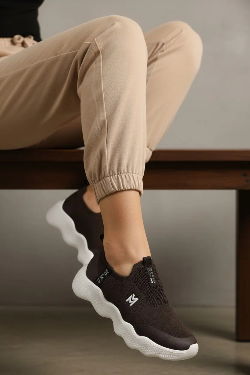 WOMEN SLIP ON TRAINERS ML-2522