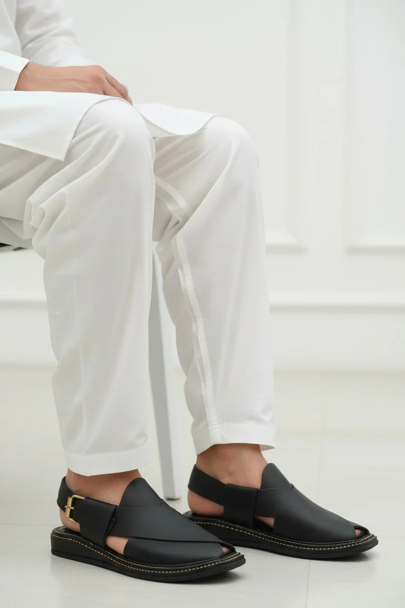 MEN TRADITIONAL PESHAWARI CHAPPAL C-2640