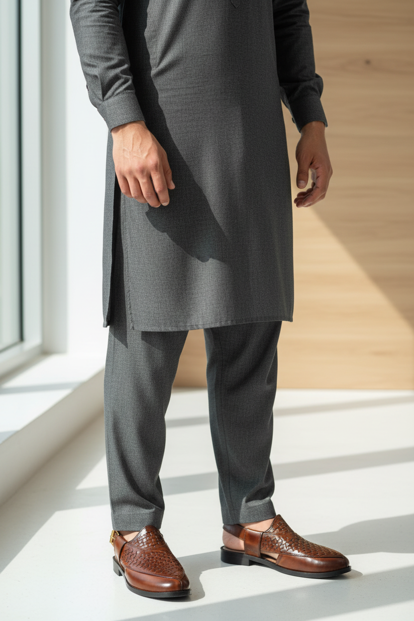 MEN TRADITIONAL PESHAWARI CHAPPAL C-2615