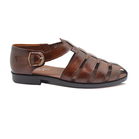 MEN TRADITIONAL PESHAWARI CHAPPAL C-2628